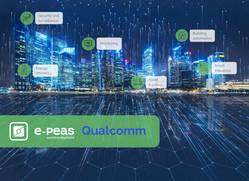 E-PEAS Joins the Qualcomm Smart Cities Accelerator Program